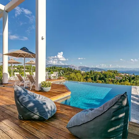 White Pearl Premium Corfu Villa *